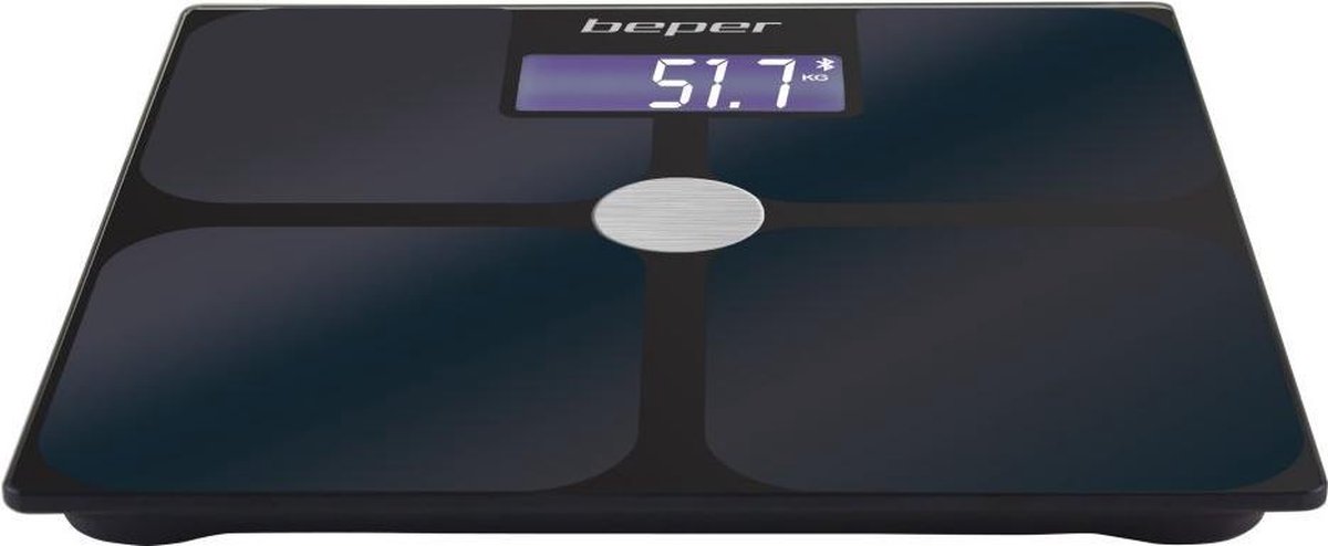 Beper P303BIP050 - bio elektrische impedantie lichaamsweegschaal met mobile  applicatie | bol.com