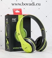 Bovadi® P47 Bluetooth 5.0 koptelefoon Draadloze headset Wireless Headphones Groen