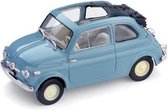 Fiat 500 Nuova Economica Aperta 1957 Blue