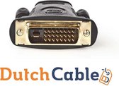 Dutch cable Dvi-adapter Dvi-d 24+1-pins Male - Hdmi™ Female Zwart