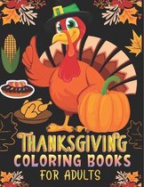Thanksgiving Coloring Books for Adults