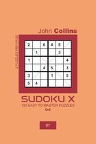 Sudoku X - 120 Easy To Master Puzzles 6x6 - 7