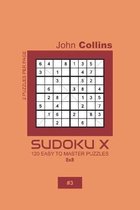 Sudoku X - 120 Easy To Master Puzzles 8x8 - 3