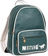 Mustang ® Milan Sport- Rugtas - Backpack - Rugzak - PU - Groen