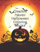 Creative Haven Halloween Coloring Books