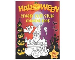 Halloween Spooky Cute Stuff Coloring Book