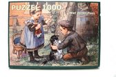 Ot en sien puzzel - Wat denkt poes 1000p