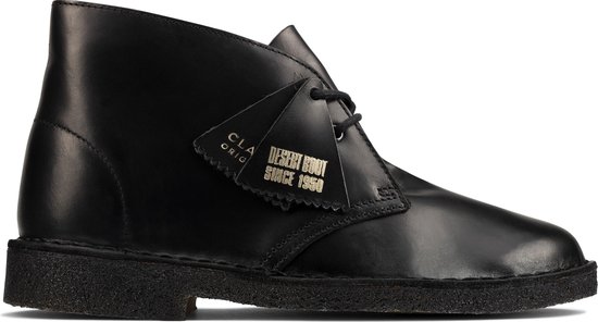 Clarks - Dames schoenen - Desert Boot. - D - Zwart - maat 6,5 | bol.com