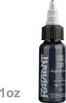 Radiant Colors - tattoo inkt - Cool gray - 30ml