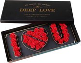 Valentijn Special! I Love You Flowerbox Met Longlife Rozen Blijven Jaren Houdbaar - Levering op Valentijnsdag