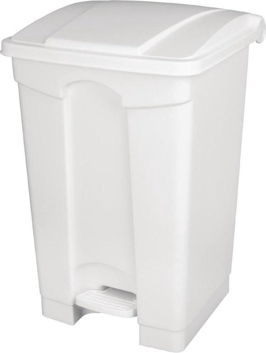 Goedkoopste Jantex afvalemmer wit 65ltr