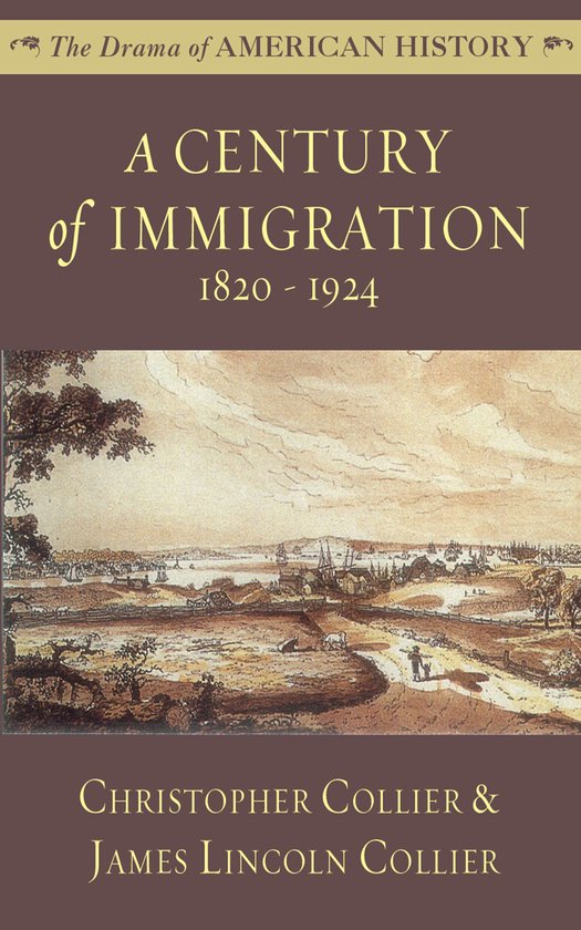 The Drama of American History Series 2000 - A Century of Imm ... - cover