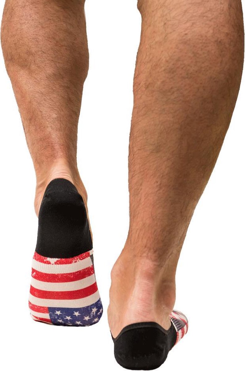 Sock My US - Herenfooties - Katoen - geprinte sok 43/47
