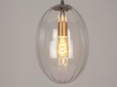 Lumidora Hanglamp 73272 - E27 - Staalgrijs - Metaal - ⌀ 30 cm