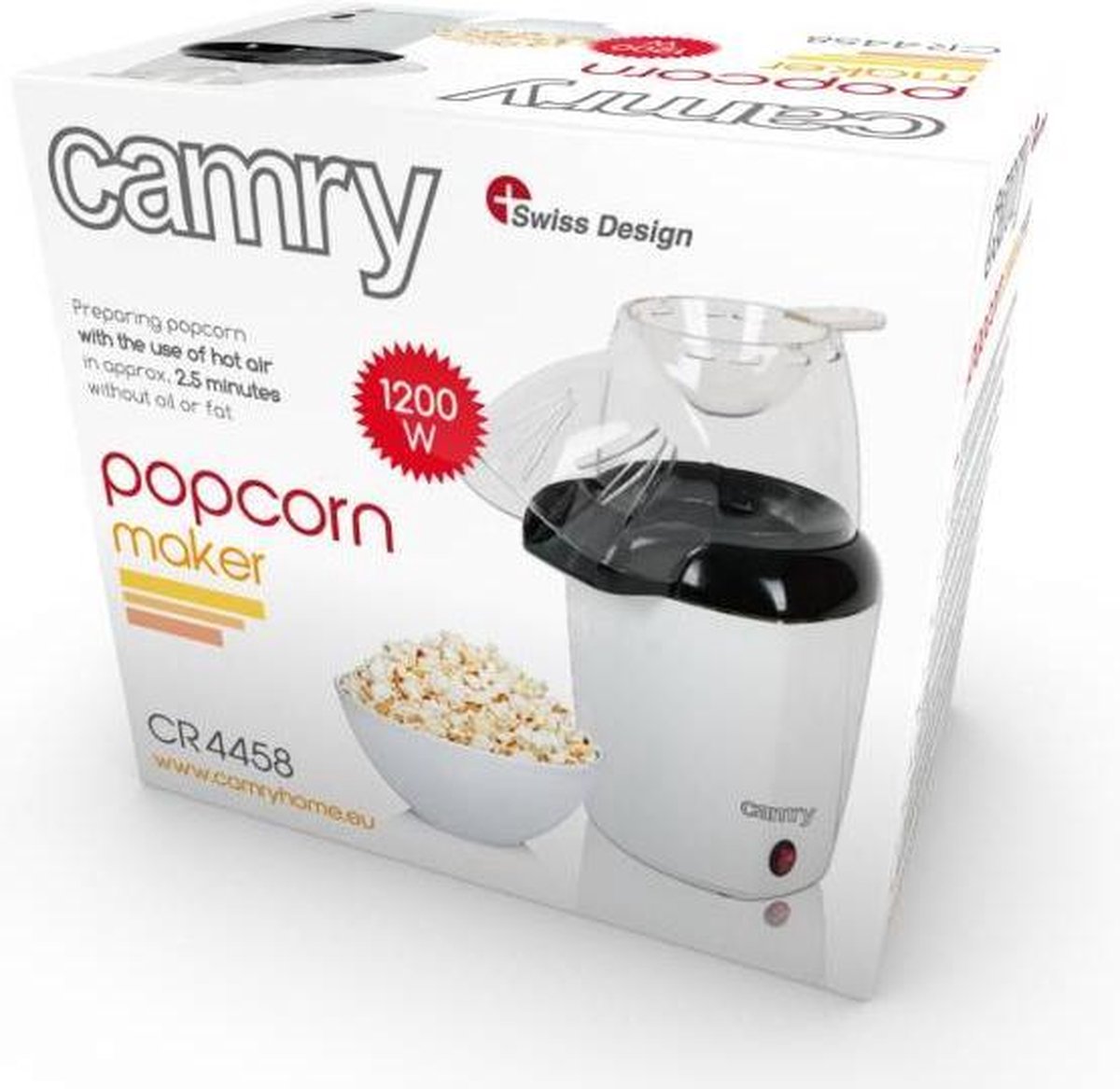 camry cr 4458 popcorn maker
