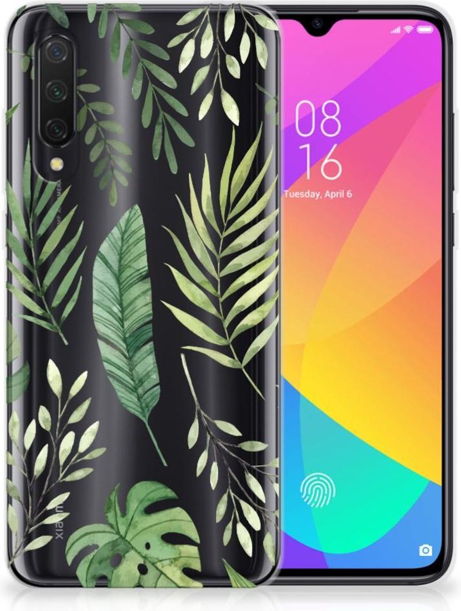 Xiaomi Mi 9 Lite TPU Case Leaves