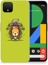 Google Pixel 4 XL Telefoonhoesje met Naam Doggy Biscuit