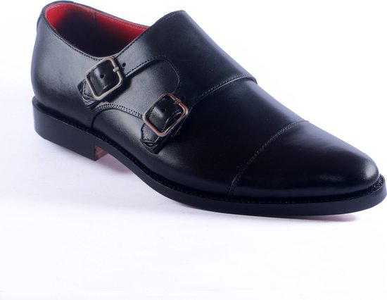 Loxdale Nette Schoenen met gesp - Leer - Zwart - 43 | bol.com