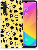 Xiaomi Mi 9 Lite Silicone Back Case Punk Yellow