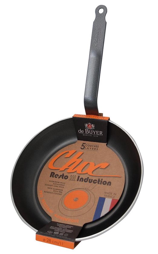 de Buyer - CHOC RESTO INDUCTION - Non-Stick Crêpe Pan