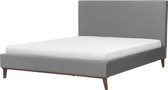 Beliani BAYONNE - Bed - Grijs -