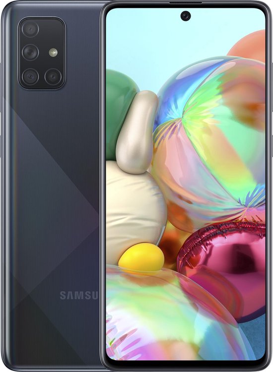 Wat is er mis Lijkenhuis Onafhankelijkheid Samsung Galaxy A71 - 128GB - Zwart | bol.com