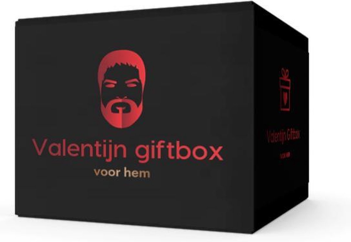 Valentijn giftbox cadeau voor hem! / Cadeautje / Cadeautjes voor de man |  bol.com