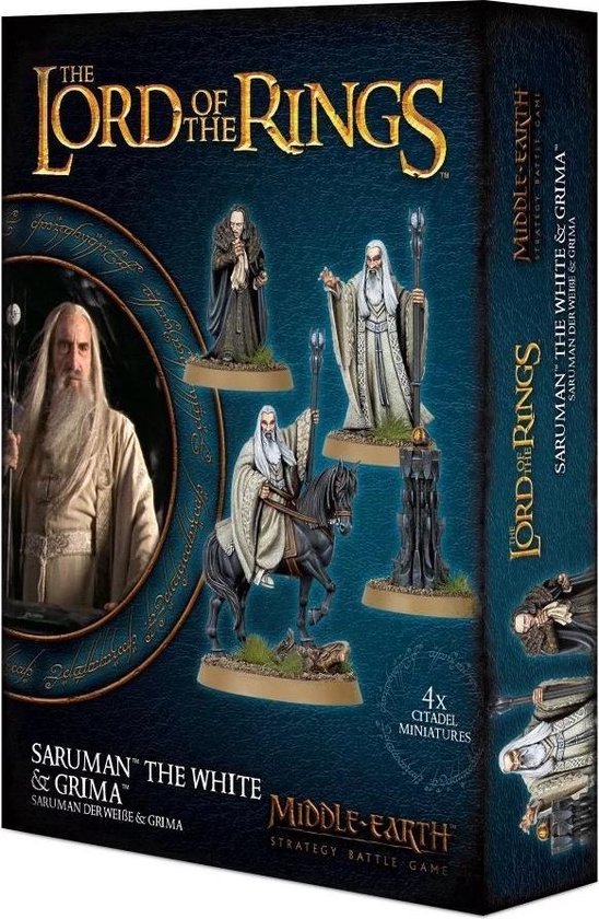 Afbeelding van het spel Warhammer: The Lord Of The Rings - Saruman The White & Grima - 30-49