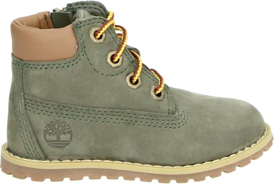 Timberland Kids Pokeypine 6" Zip - Dark Green - Maat 24