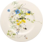 Rosenthal Brillance Fleurs des Alpes Brood-/ontbijtbord vlag 19 cm