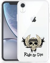Geschikt voor Apple iPhone Xr Hoesje Ride or Die - Designed by Cazy