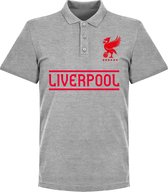 Liverpool Team Polo - Grijs - M