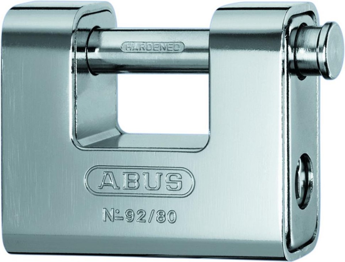 ABUS Hangslot 92 80mm Blok Chroom
