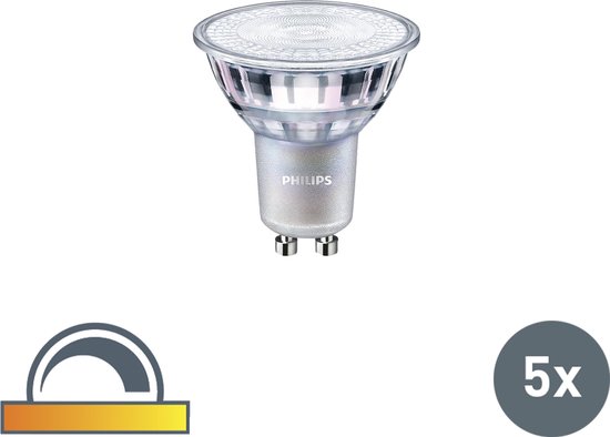 Philips van 5 dim to warm Philips LED lampen 3,7W 260 | bol.com