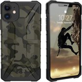 Backcover Shockproof Army voor Apple iPhone 11 - Groen