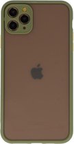 Camera Telefoon Hard Case voor iPhone 11 Pro Max - Licht Groen
