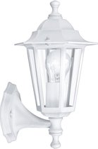EGLO Laterna 5 - Éclairage extérieur - Applique - 1 lumière - Blanc - Transparent