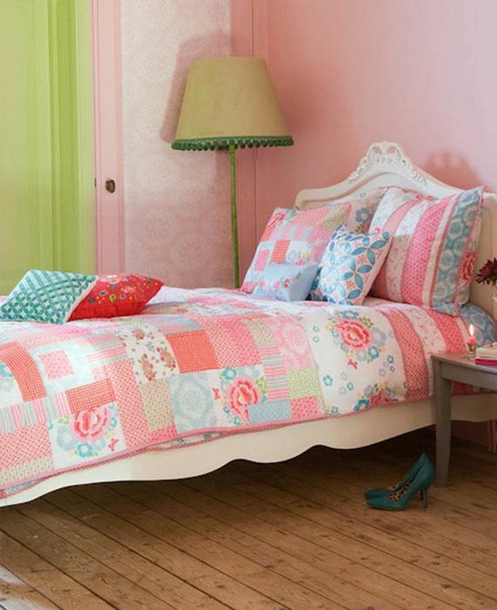 Room Seven Dentelle Dekbedovertrek - Lits-jumeaux - 240x200/220 cm - Roze