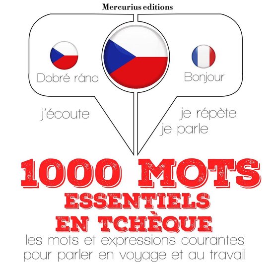 1000 mots essentiels en tchèque - cover