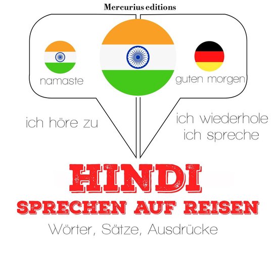 Hindi sprechen auf Reisen - cover