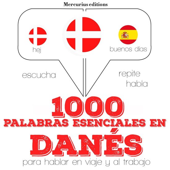 1000 palabras esenciales en danés - cover