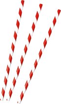 Picknick Rietjes Papier 19,7cm 12st