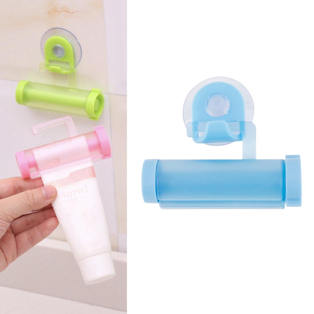 Tandpasta dispenser met zuignap | Tube uitknijper | Toothpaste Tube Squeezer - Blauw