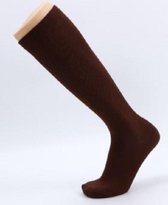 Steunkous - Compressie Kous - Support - Compression Stockings - Maat L/XL - Bruin