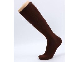 Steunkous - Compressie Kous - Support - Compression Stockings - Maat L/XL - Bruin