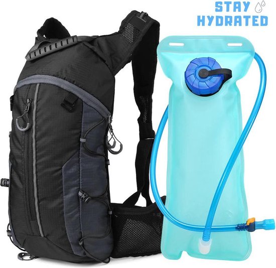 STAYHYDRATED - Hydro rugzak - Waterzak - 2 liter - Outdoor - Fietsen -  Wandelen | bol.com