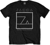 Frank Zappa - Drowning Witch Heren T-shirt - S - Zwart