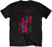 Foo Fighters Heren Tshirt -XL- Wasting Light Zwart