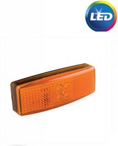 Pro Plus Markeringslamp - Contourverlichting - 110 x 40 mm - 12 en 24 Volt - LED - Oranje