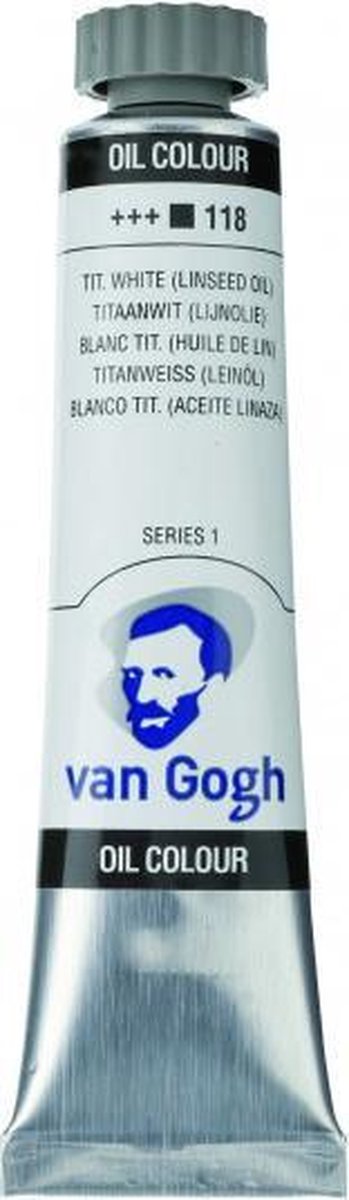 Van Gogh Olieverf 20ml Titanium White (Linseed Oil) (118)